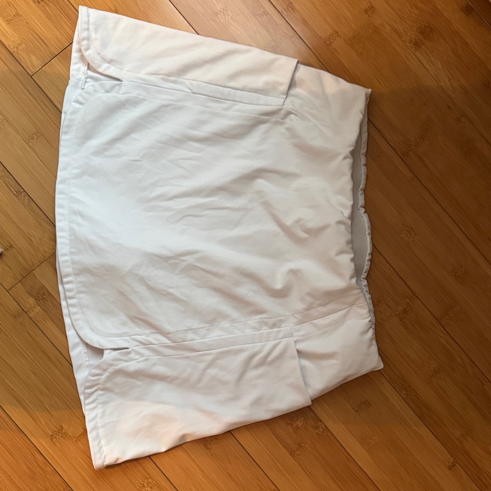 RBX White Athletic Skort with Built-In Liner